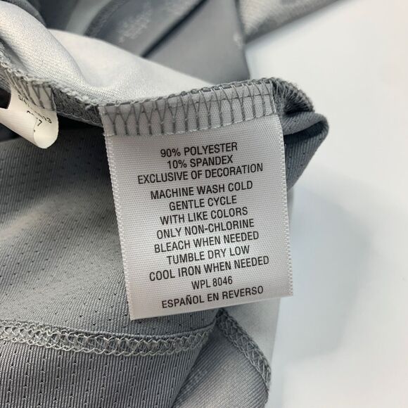 Greg Norman Polo Shirt Mens S Small Gray Tasso Elba Camo Rapi Vent Performance - Picture 8 of 11